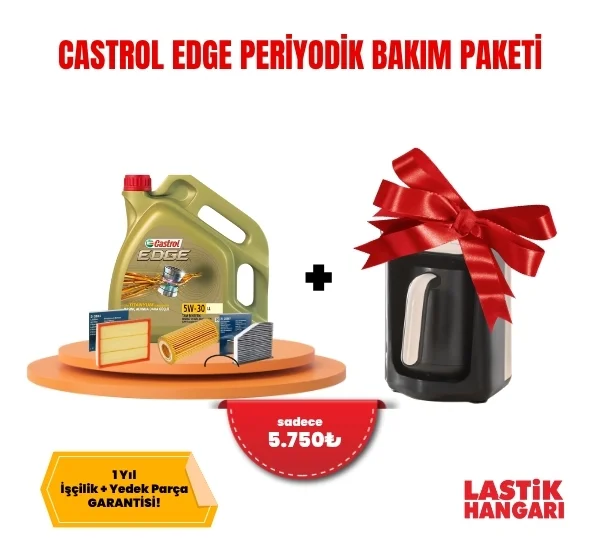 CASTROL EDGE PERİYODİK BAKIM PAKETİ