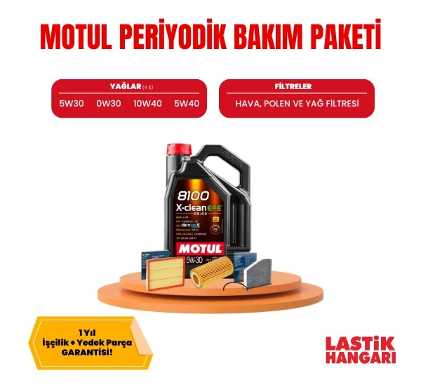 MOTUL PERİYODİK BAKIM PAKETİ