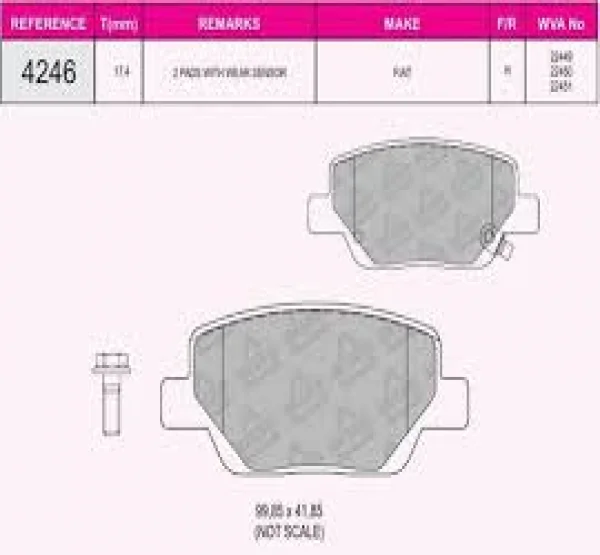 BESER  ARKA FREN BALATASI