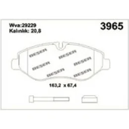 BEŞER ON FREN BALATASI