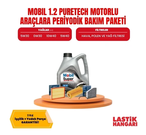 MOBİL 1.2 PURUTECH PERİYODİK BAKIM PAKETİ