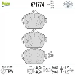 VALEO ON FREN BALATASI