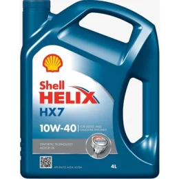 SHELL HELIX HX7 10W 40  4LT