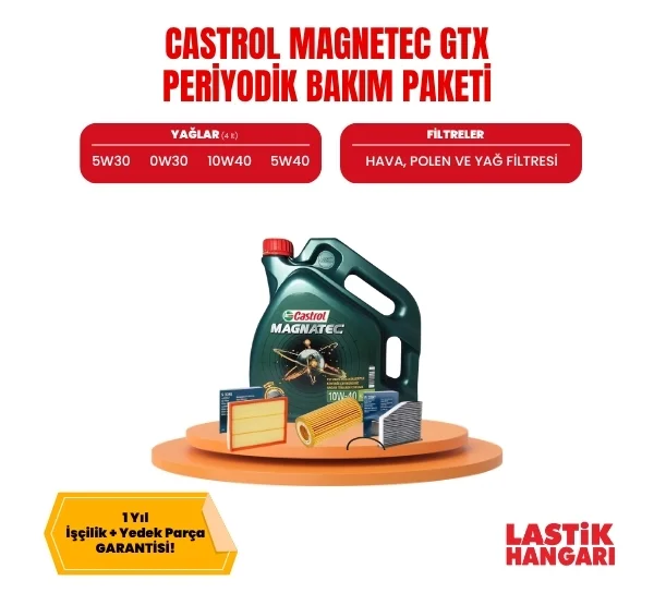 CASTROL MAGNATEC PERİYODİK BAKIM PAKET